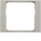 HAGER BOCCHIOTTI - Anello adattatore x Pezzo c.le 50 x 50 mm Serie K.5 acciaio inox opaco, vernic.