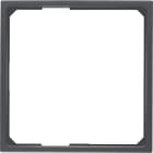 HAGER BOCCHIOTTI - Anello adattatore per pezzo centrale 50 x 50 mm Berker B.3/B.7 antracite opaco