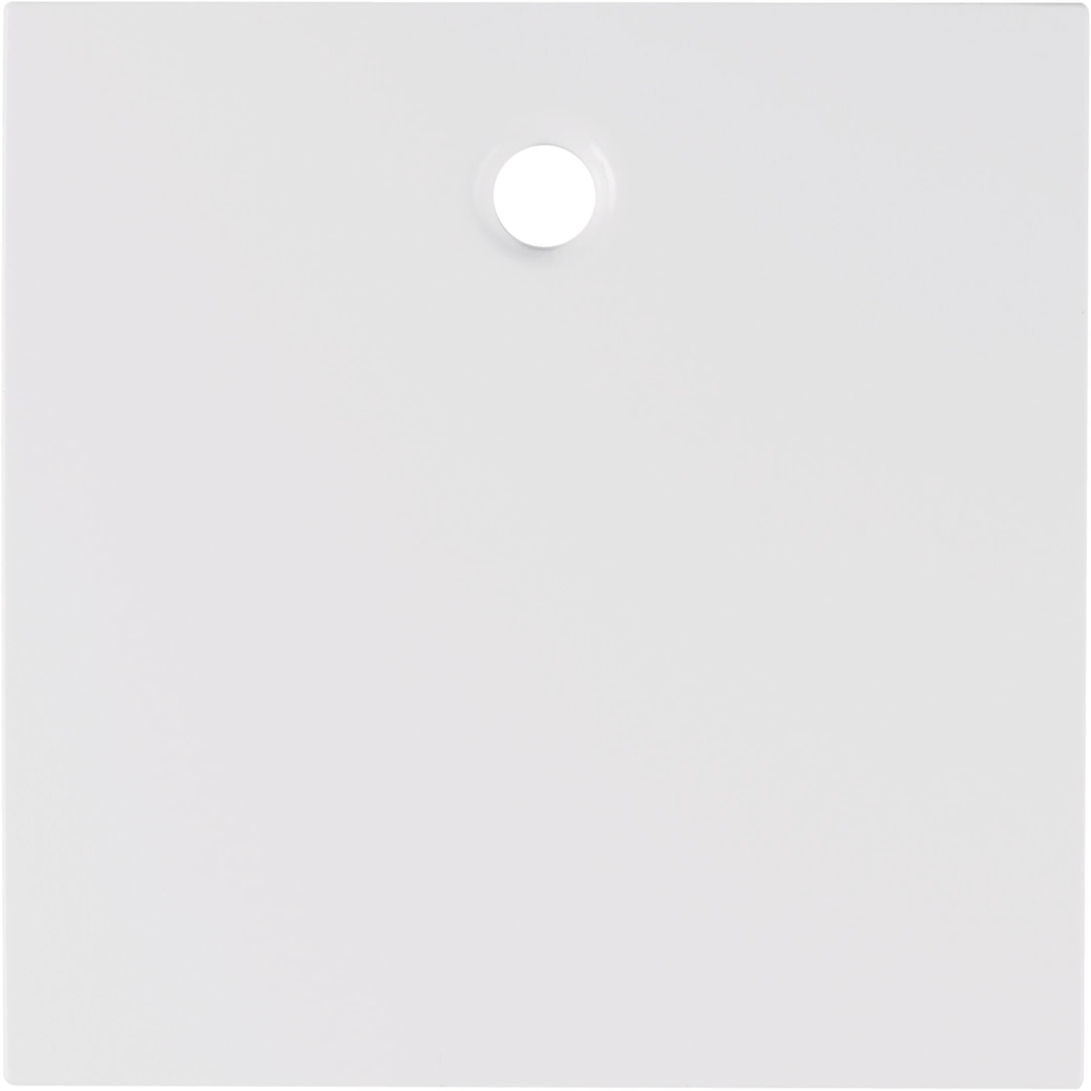 HAGER BOCCHIOTTI - Pezzo c.le x interruttore/Puls. a tirante Serie S.1/B.3/B.7 bianco pol. luc.