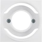 HAGER BOCCHIOTTI - Pezzo centrale per spia luminosa E14 Berker S.1/B.3/B.7?bianco polare opaco