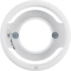 HAGER BOCCHIOTTI - Pezzo centrale per spia luminosa E14 Berker R.1/R.3 bianco polare lucido