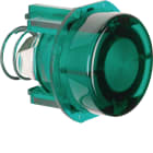 HAGER BOCCHIOTTI - Pulsante per base pulsante/spia luminosa E10 verde, trasparente 10 A