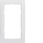 HAGER BOCCHIOTTI - Cornice con finestra grande Berker S.1 bianco polare opaco