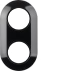 HAGER BOCCHIOTTI - Cornice doppia Serie 1930 nero lucido