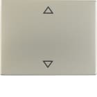HAGER BOCCHIOTTI - Bilanciere con serigrafia frecce Berker K.5 acciaio inox, metallo opaco