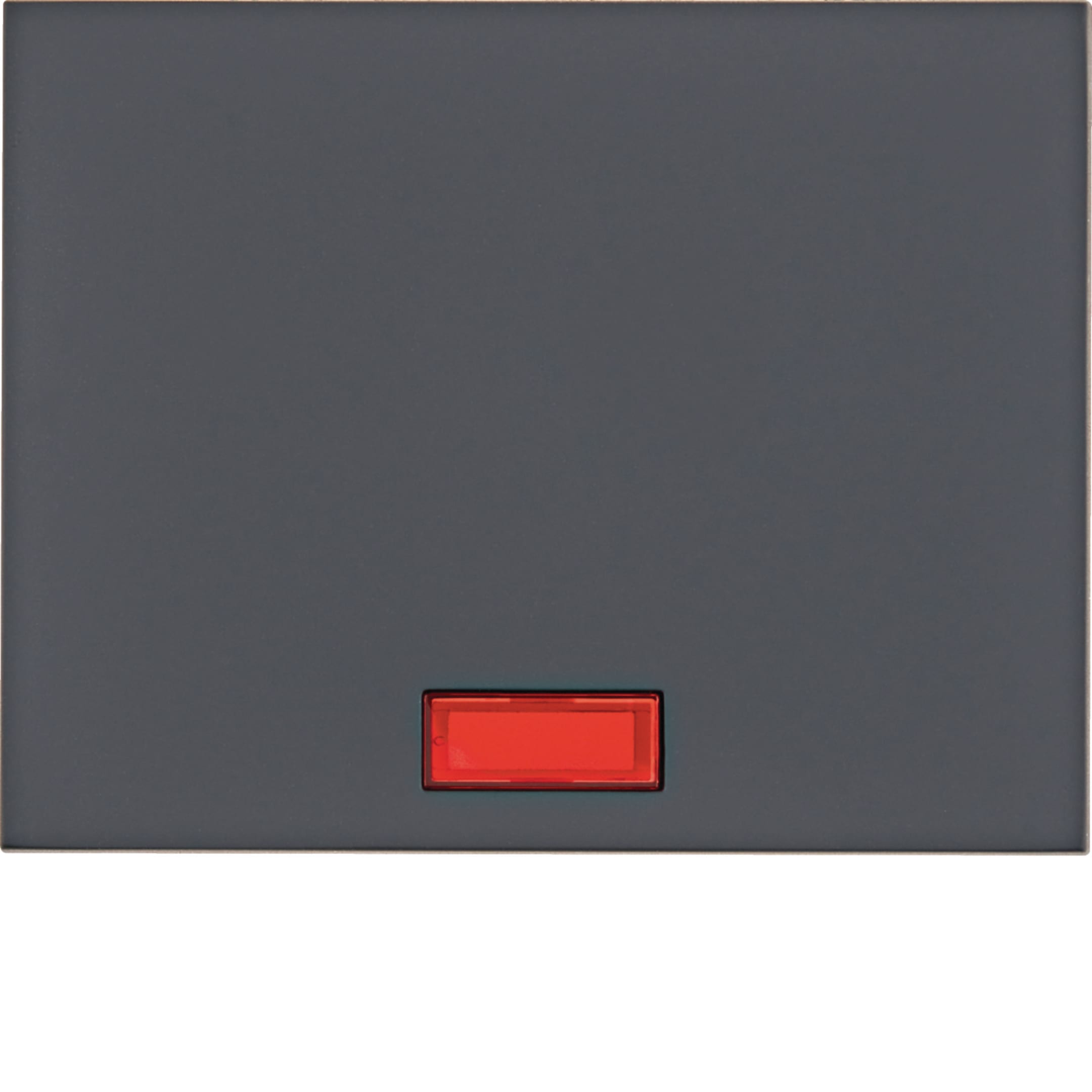 HAGER BOCCHIOTTI - Bilanciere con lente Berker K.1 antracite opaco, verniciato