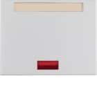 HAGER BOCCHIOTTI - Bilanciere con lente e portaetichetta Berker K.5 alu, alluminio anodizzato