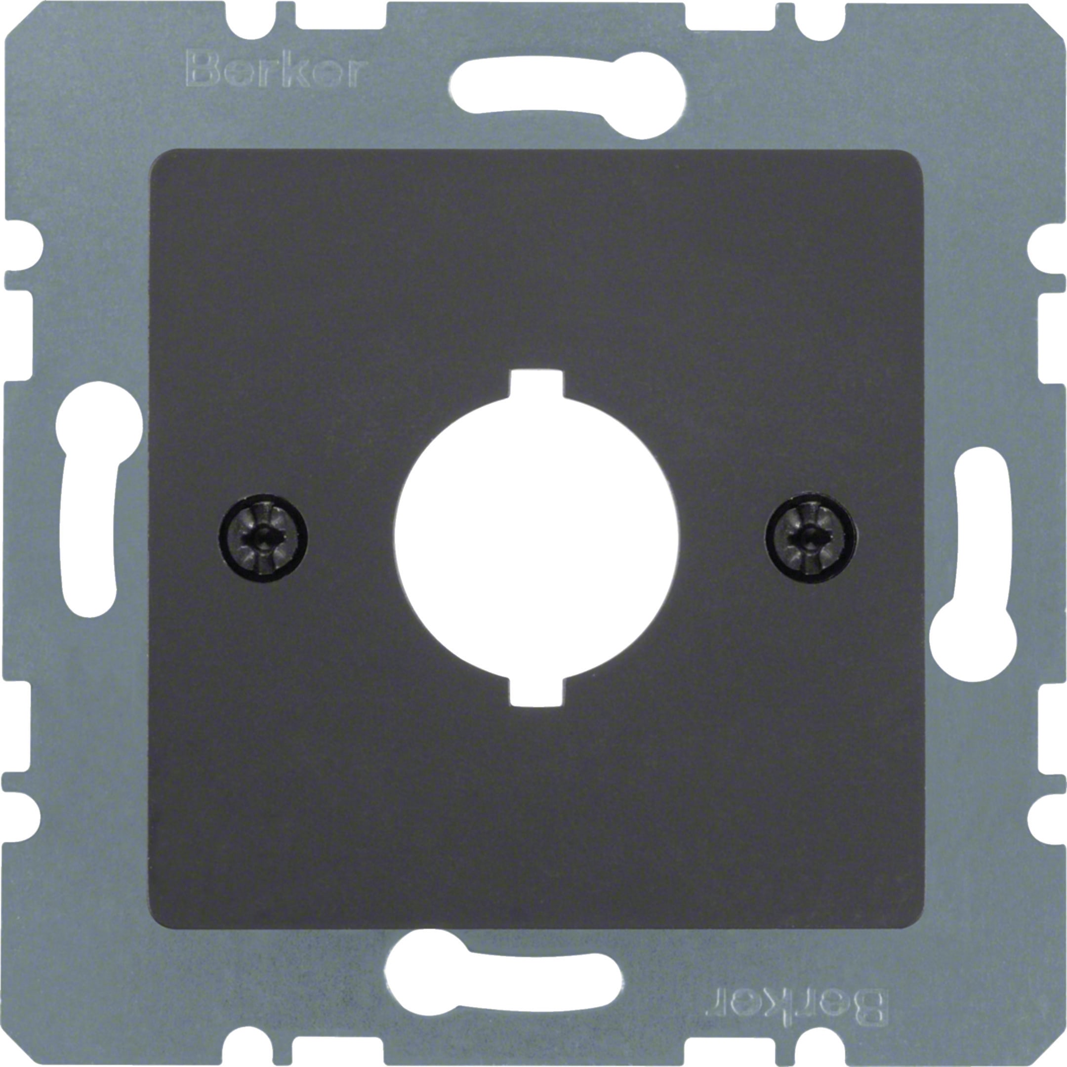 HAGER BOCCHIOTTI - MASCH.C.LE CON FORO Ø 18,8 MM ANTR.OPACO