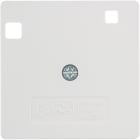 HAGER BOCCHIOTTI - Mascherina centrale 50x50 per interruttore differenziale, bianco polare opaco