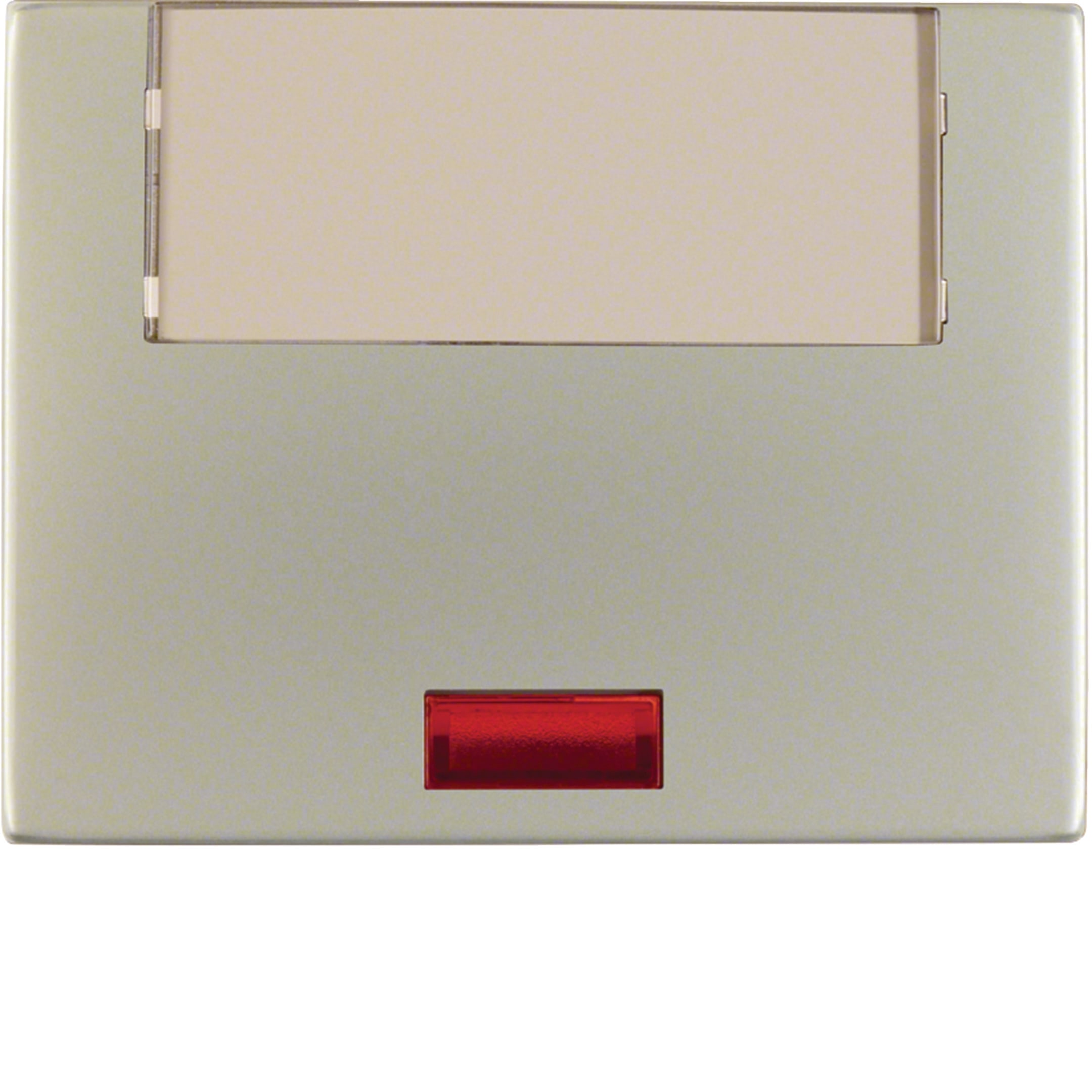 HAGER BOCCHIOTTI - Bilanciere con lente e grande portaetichetta K.5 acciaio inox opaco, verniciato