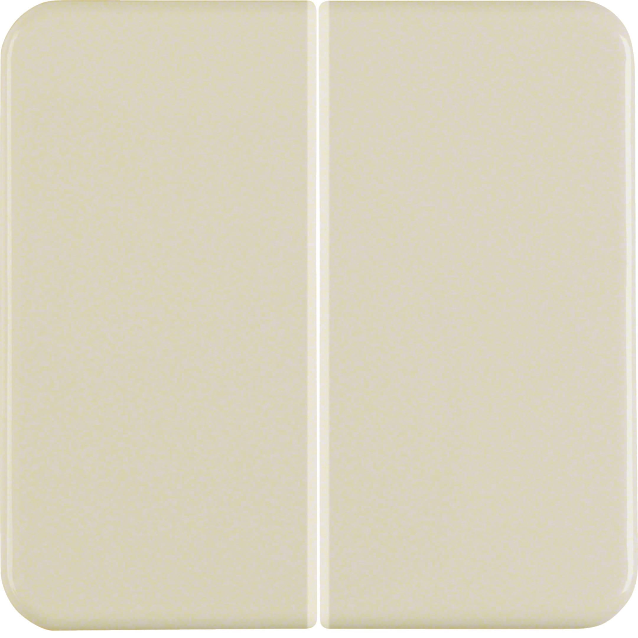 HAGER BOCCHIOTTI - Bilanciere doppio wg UP IP44 bianco lucido