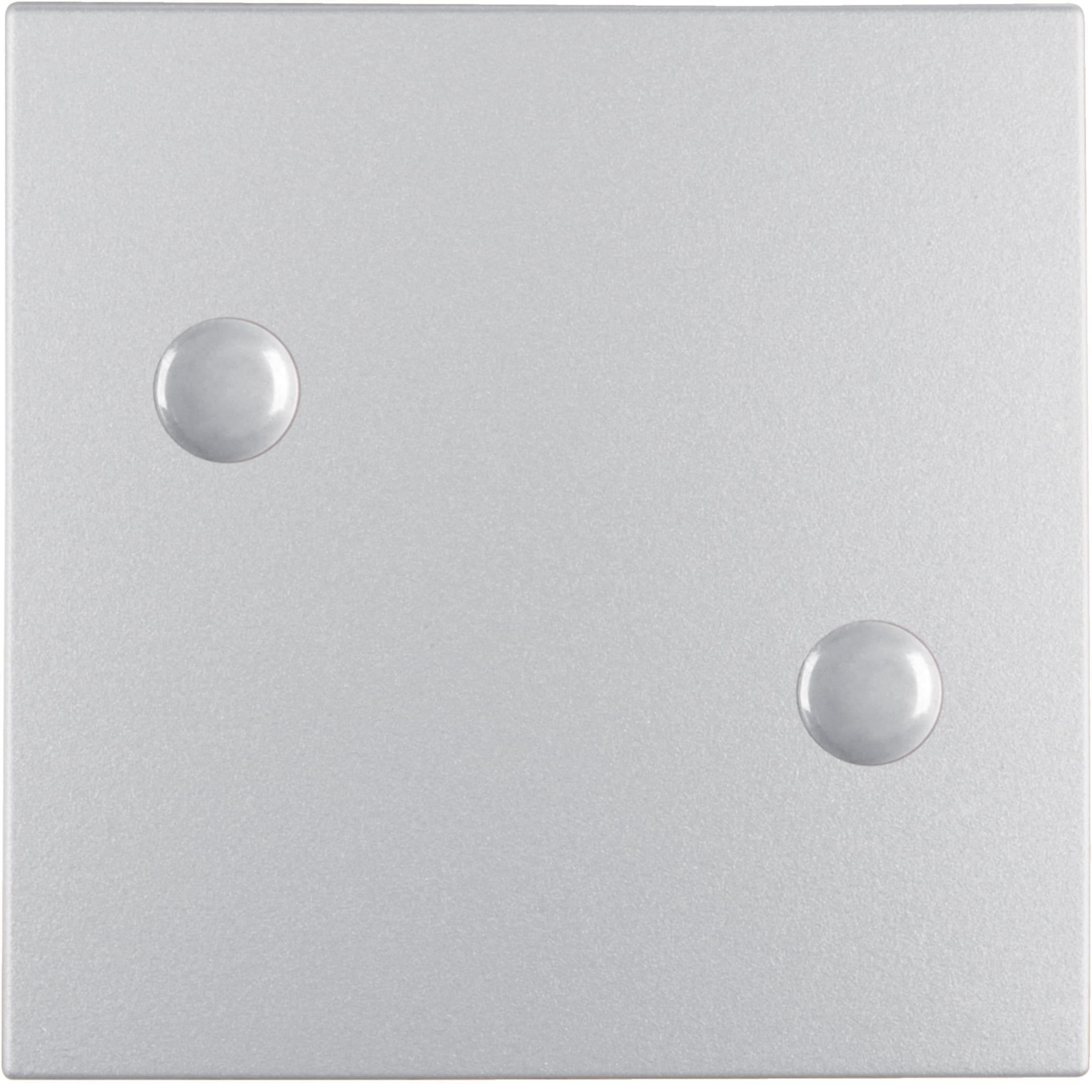 HAGER BOCCHIOTTI - Bilanciere doppio avvitabile Berker B.7 alu opaco, verniciato