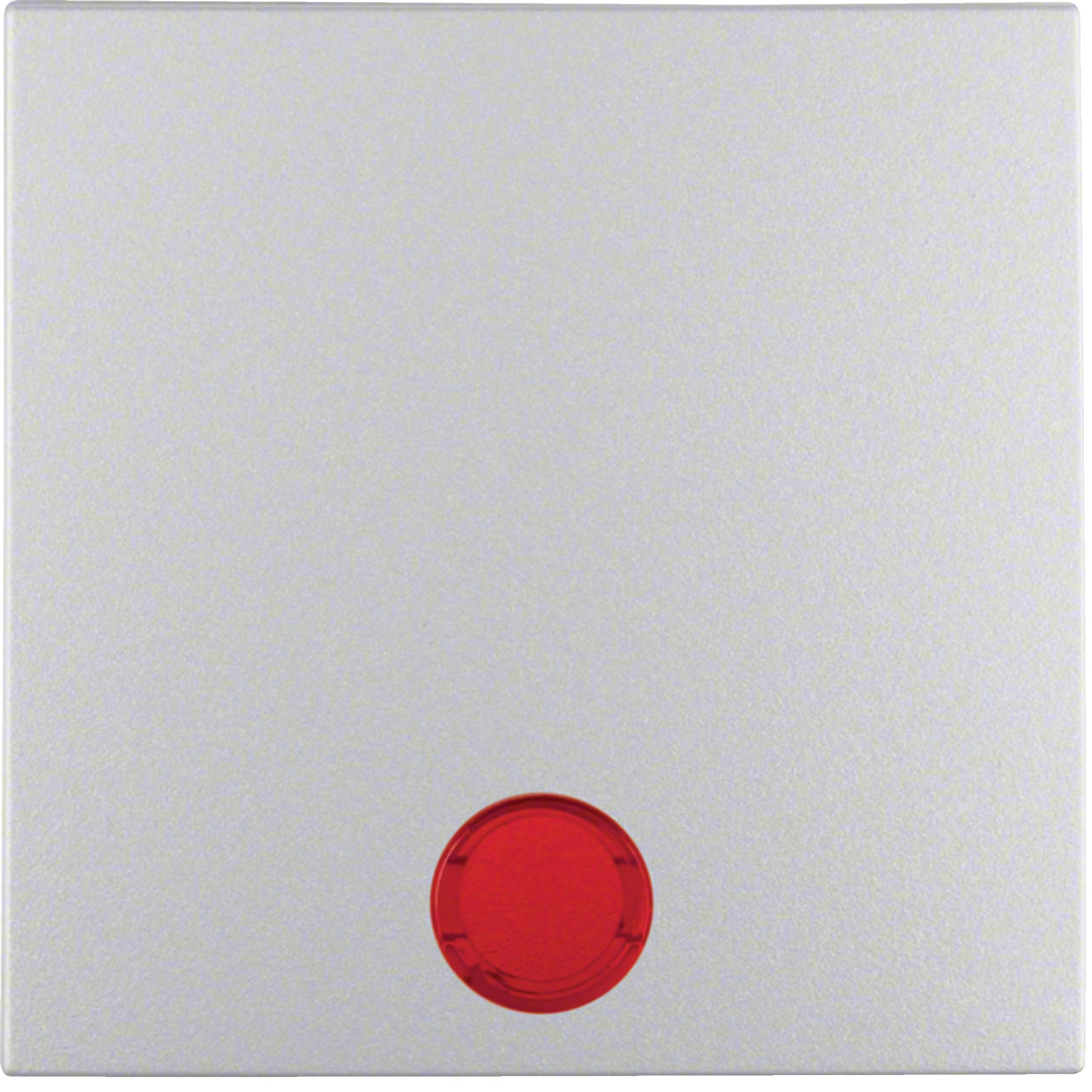 HAGER BOCCHIOTTI - Bilanciere con lente Berker B.7 alu opaco, verniciato