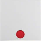 HAGER BOCCHIOTTI - Bilanciere con lente Berker S.1/B.3/B.7 bianco polare lucido