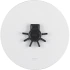 HAGER BOCCHIOTTI - Bilanciere x edilizia senza barriere arch. Serie R.1/R.3 bianco pol. luc.