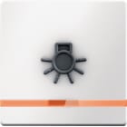 HAGER BOCCHIOTTI - Bilanciere x edilizia senza barriere arch. Serie Q.1/Q.3 bianco pol. vellut