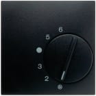 HAGER BOCCHIOTTI - Pezzo centrale per regolatore di temperatura Berker B.3/B.7 antracite opaco