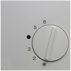 HAGER BOCCHIOTTI - Pezzo c.le x regolatore di temperatura Berker S.1/B.3/B.7 bianco polare opaco