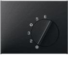 HAGER BOCCHIOTTI - Pezzo centrale per regolatore di temperatura K.1/K.5 antracite opaco, verniciato
