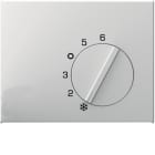 HAGER BOCCHIOTTI - Pezzo centrale per regolatore di temperatura Berker K.1/K.5 bianco polare lucido