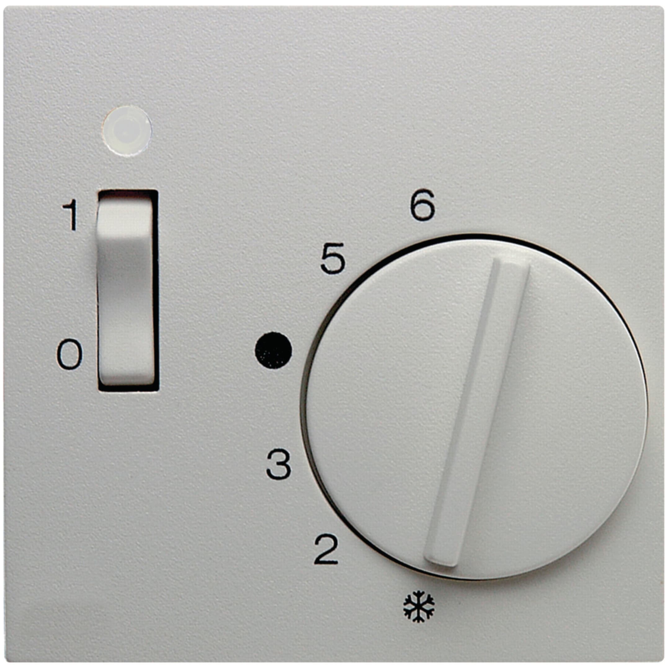 HAGER BOCCHIOTTI - Pezzo c.le x regolatore di temperatura Berker S.1/B.3/B.7 bianco polare opaco