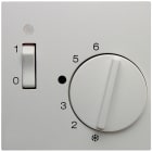HAGER BOCCHIOTTI - Pezzo c.le x regolatore di temperatura Berker S.1/B.3/B.7 bianco polare lucido