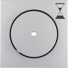 HAGER BOCCHIOTTI - Pezzo centrale per inserto timer elettronico Berker B.7 alu opaco, verniciato