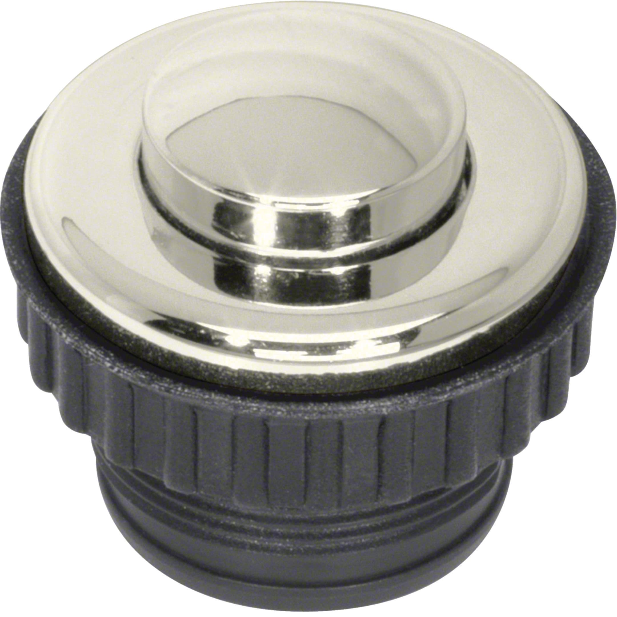 HAGER BOCCHIOTTI - Pulsante, contatto di chiusura Berker TS cromo lucido, ottone galvanizzato