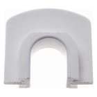 HAGER BOCCHIOTTI - Connettore per combinazioni multiple a parete bianco polare