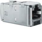 HAGER BOCCHIOTTI - Mini Jack a 8 poli schermato, cat. 6 accessorio alu