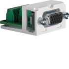 HAGER BOCCHIOTTI - Modulo VGA bianco polare/nero