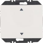 HAGER BOCCHIOTTI - Modulo EnOcean con bilanciere  con simbolo frecce, K.x bianco polare