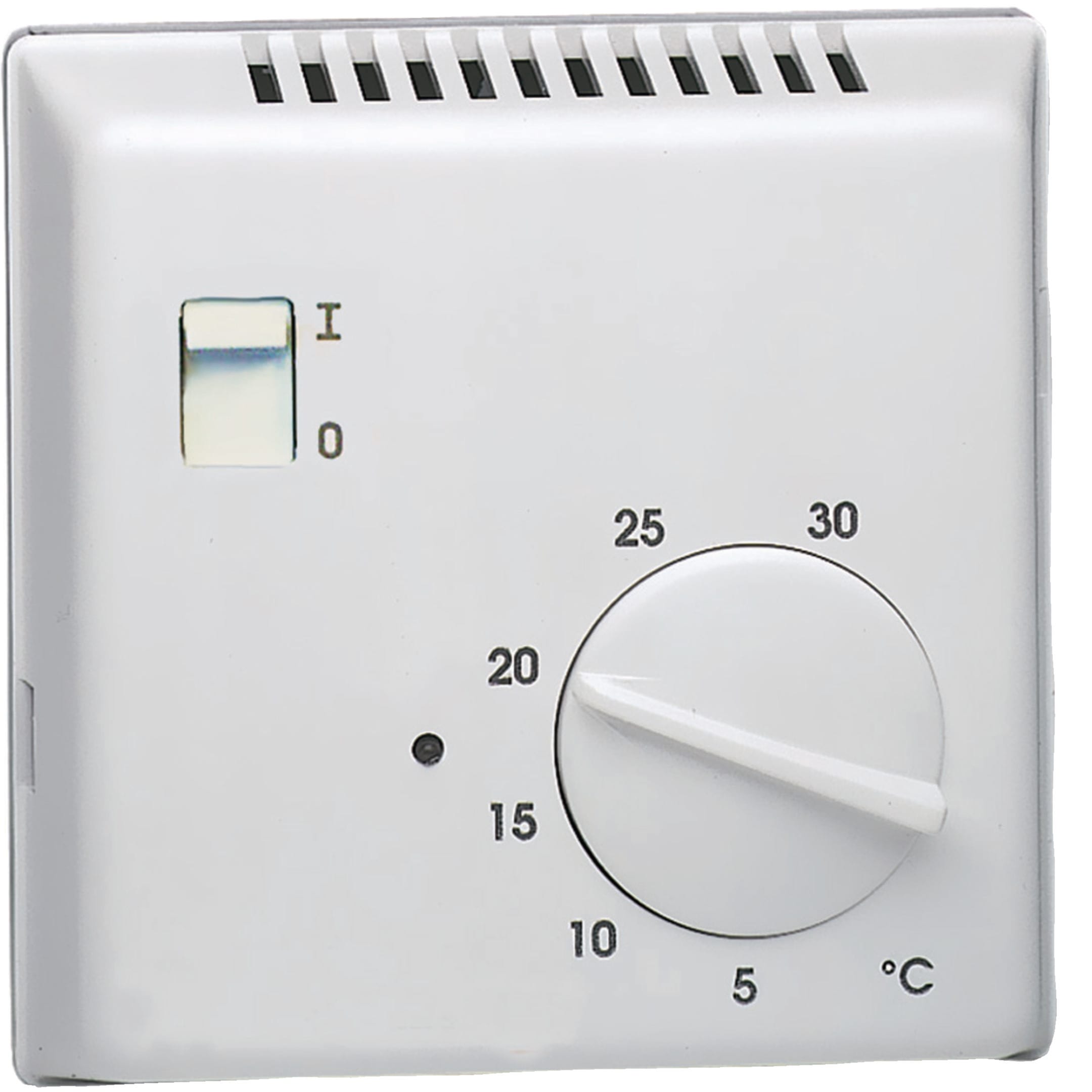HAGER BOCCHIOTTI - Termostato elettronico da parete 1 contatto in scambio 8A 230V