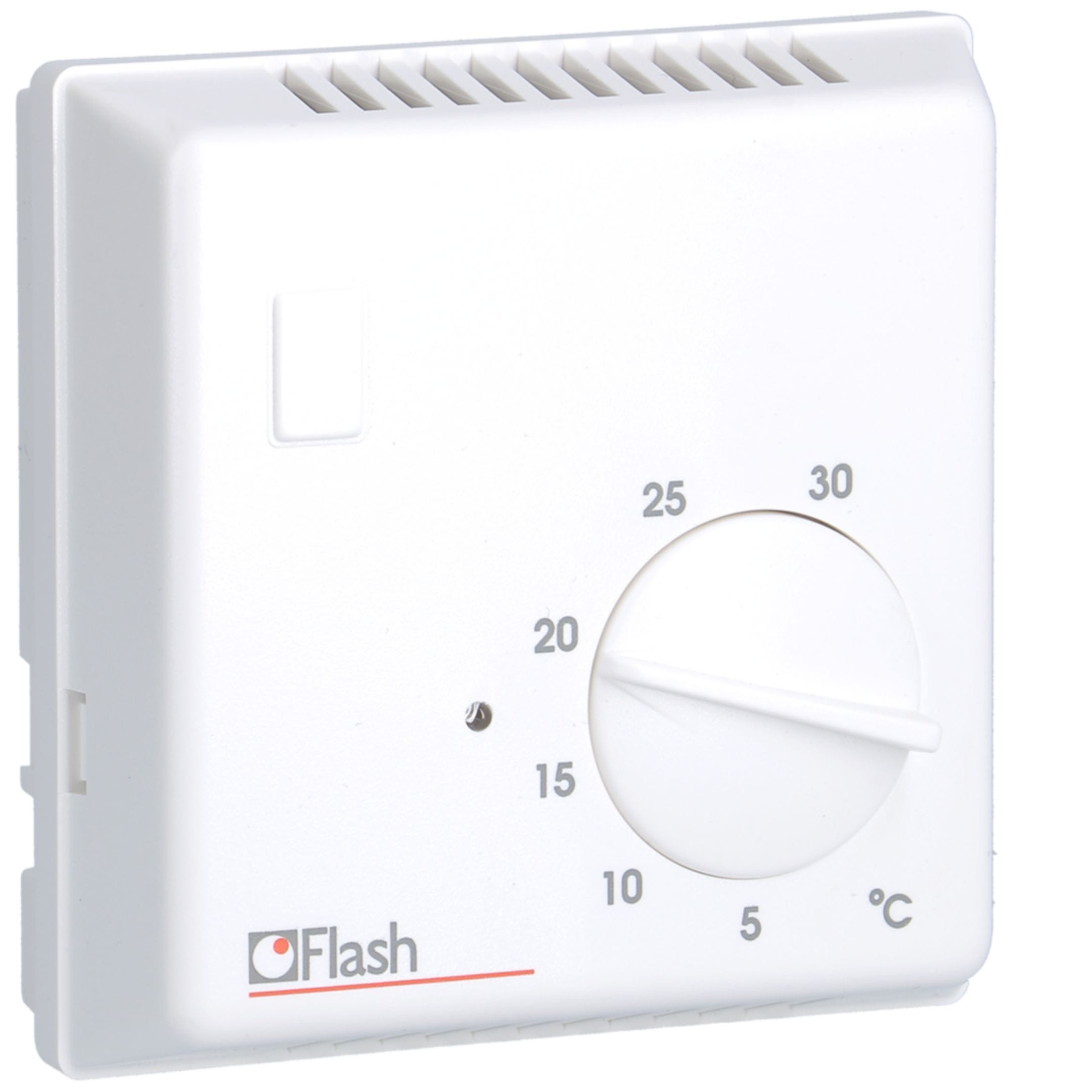 HAGER BOCCHIOTTI - Termostato bimetallo parete 1 contatto in scambio 10A 230V 3 fili