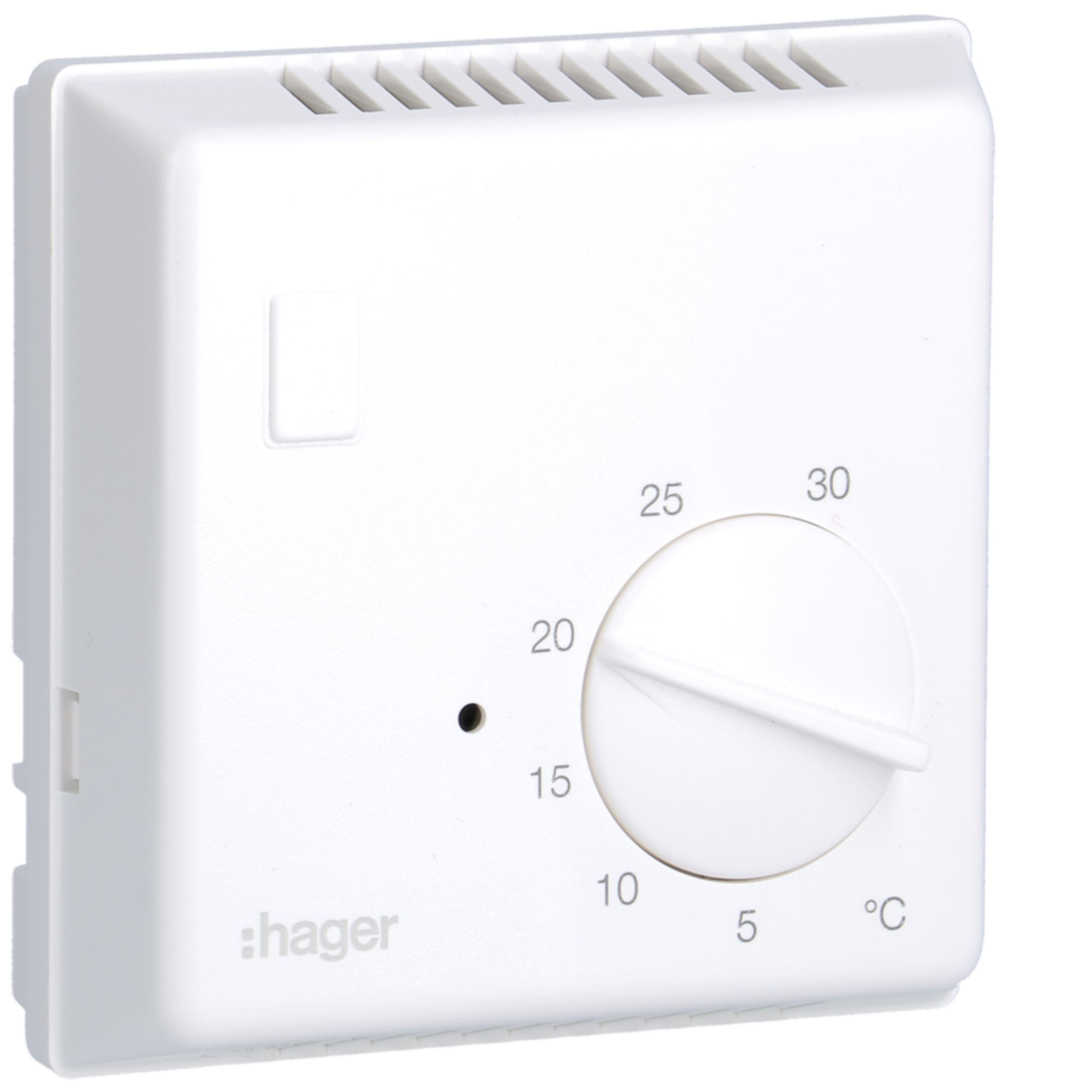 HAGER BOCCHIOTTI - Termostato bimetallo parete 1 contatto normalmente chiuso 10A 230V 3 fili