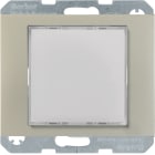 HAGER BOCCHIOTTI - Segnale luminoso a LED, RGB Berker K.5 acciaio inox opaco,?verniciato