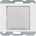 HAGER BOCCHIOTTI - Segnale luminoso a LED, illum. rossa/verde Berker K.1 bianco polare lucido