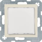 HAGER BOCCHIOTTI - Segnale luminoso a LED, illuminazione rossa/verde Berker S.1 bianco lucido