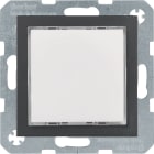 HAGER BOCCHIOTTI - Segnale luminoso a LED, illuminazione bianca Berker B.3/B.7 antracite opaco
