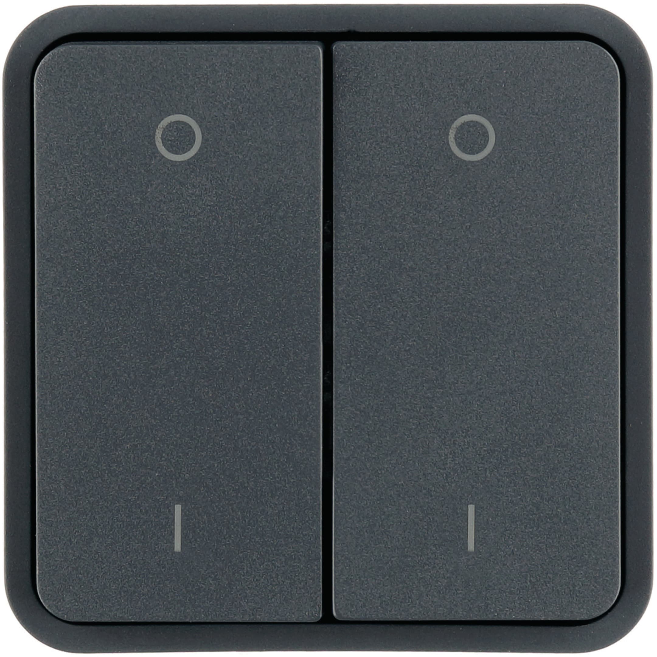 HAGER BOCCHIOTTI - BILANC.DOPPIO + STAMPA "0" E "1" GRIGIO