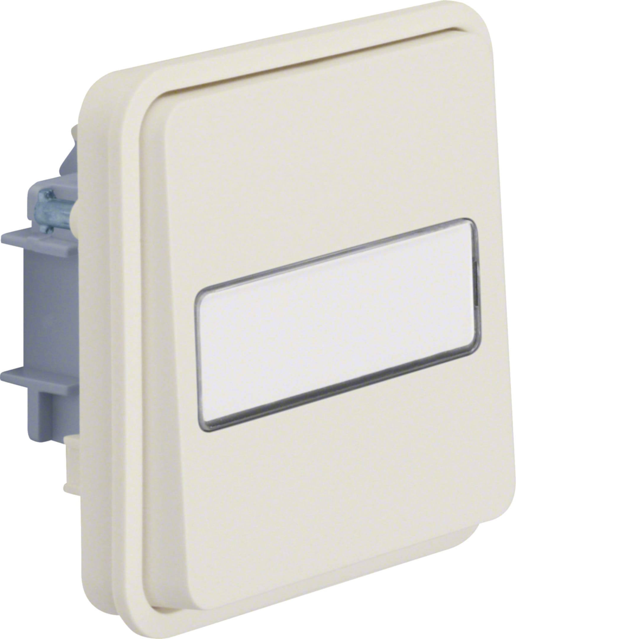 HAGER BOCCHIOTTI - Supporto deviat. con bilanciere a parete/da incasso Serie W.1 Bianco pol. opaco