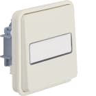 HAGER BOCCHIOTTI - Supporto deviat. con bilanciere a parete/da incasso Serie W.1 Bianco pol. opaco
