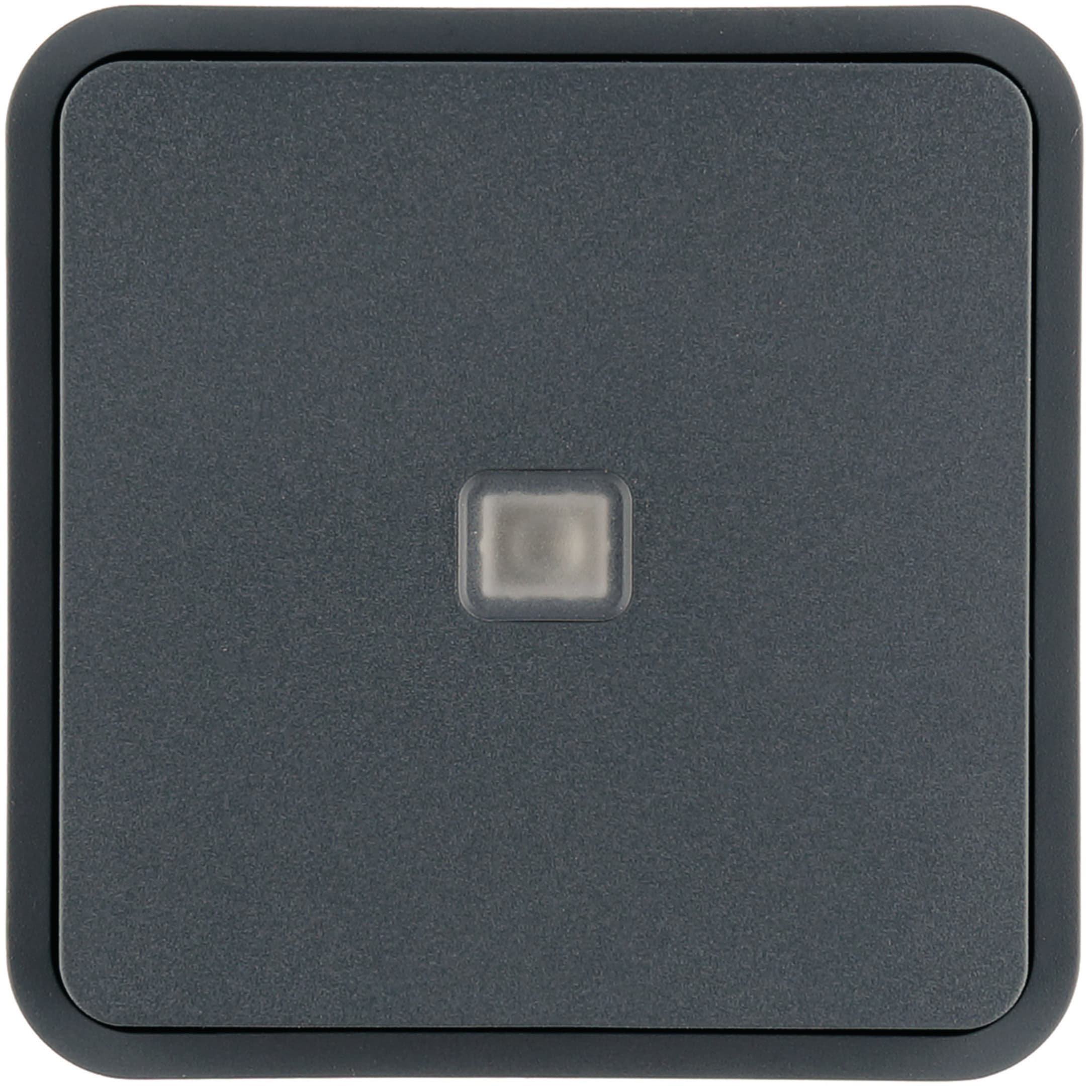 HAGER BOCCHIOTTI - Bilanciere con lente W.1 grigio