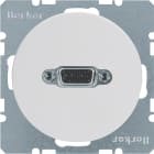 HAGER BOCCHIOTTI - Presa VGA Berker R.1/R.3 bianco polare lucido