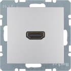 HAGER BOCCHIOTTI - Presa High Definition Berker B.7 alu opaco, verniciato