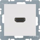 HAGER BOCCHIOTTI - Presa High Definition Berker S.1/B.3/B.7 bianco polare opaco