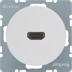 HAGER BOCCHIOTTI - Presa High Definition Berker R.1/R.3 bianco polare lucido