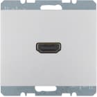 HAGER BOCCHIOTTI - Presa High Definition Berker K.5 alu opaco, verniciato