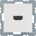 HAGER BOCCHIOTTI - Presa High Definition Berker S.1/B.3/B.7 bianco polare lucido