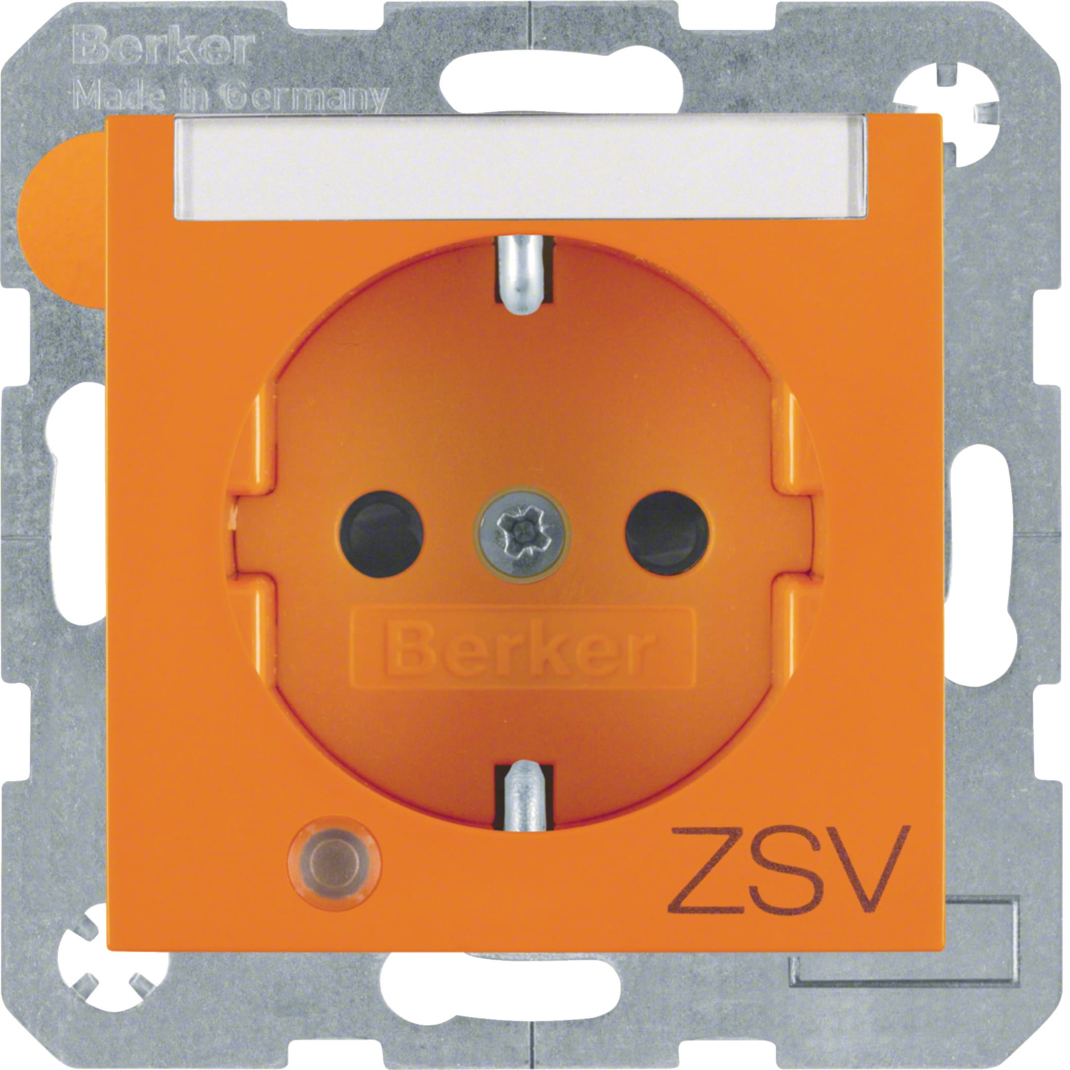 HAGER BOCCHIOTTI - P.SCHUKO + LED + "ZSV" S1/B3/B7 ARANC.LU